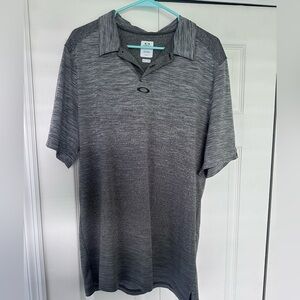 Oakley Men’s Grey/Green XL Polo